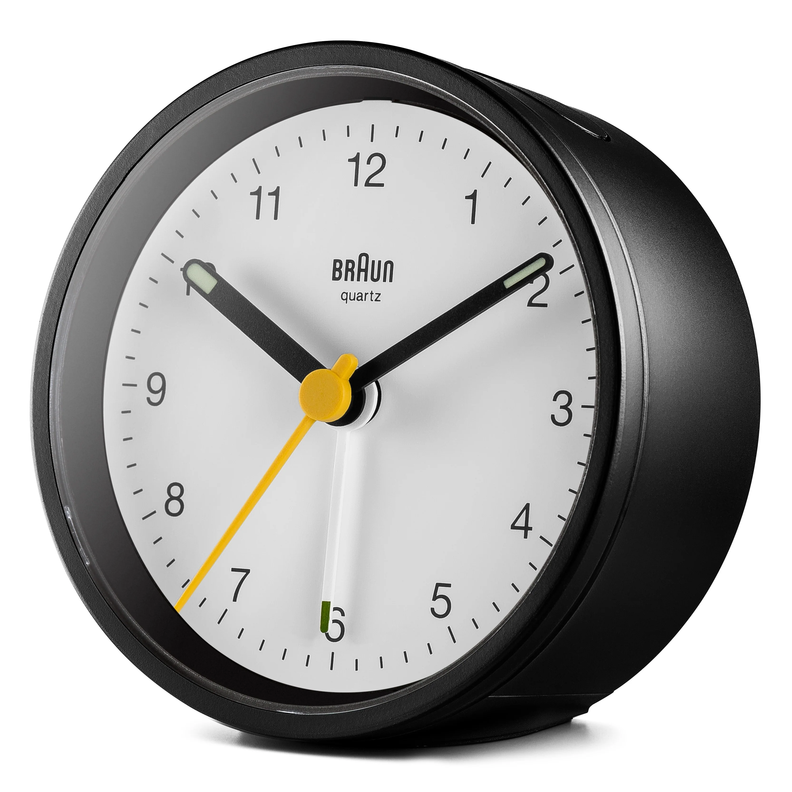 Braun Classic Alarm Analogue Clock – Black/White - Image 3