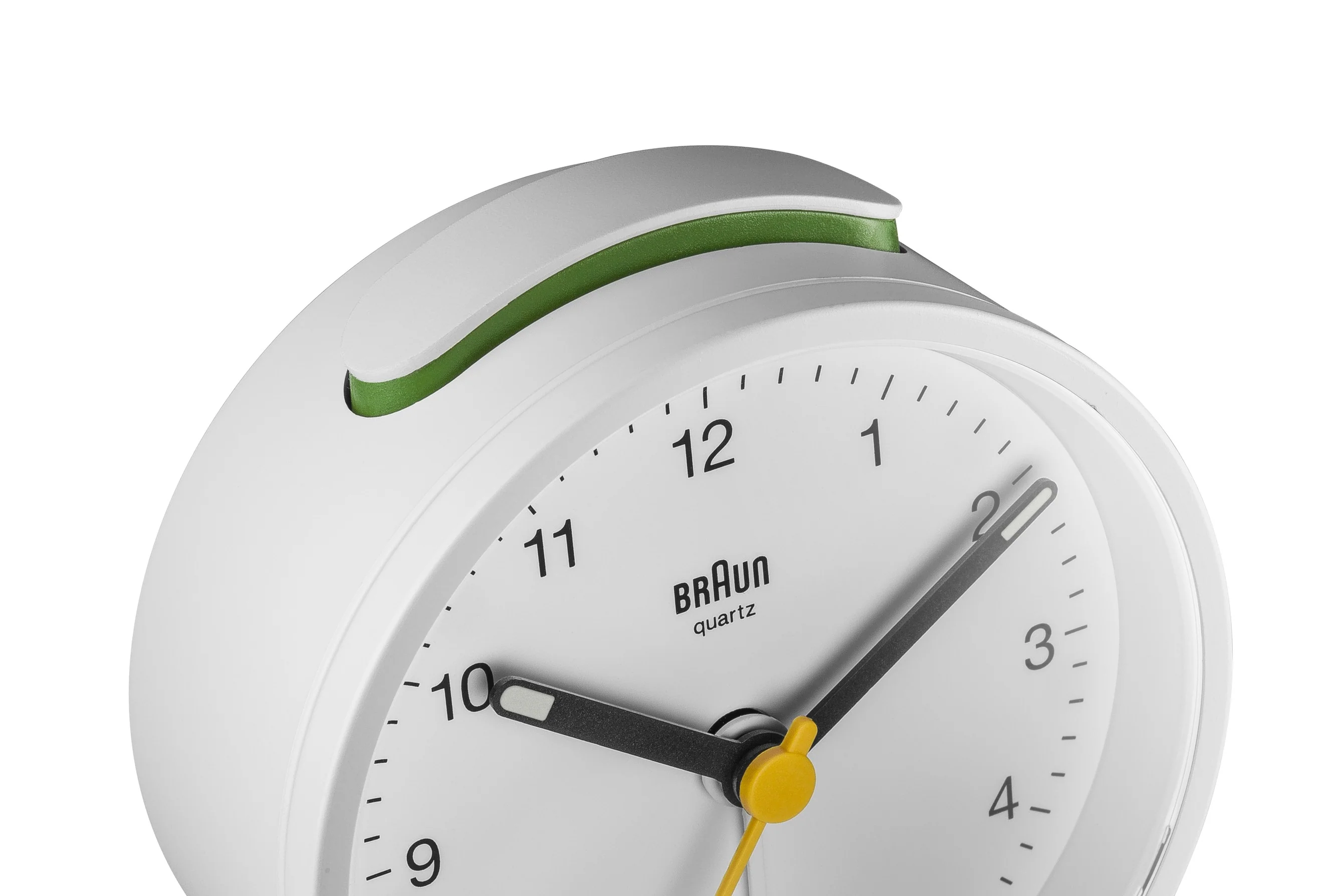 Braun Classic Alarm Analogue Clock – White/White - Image 4
