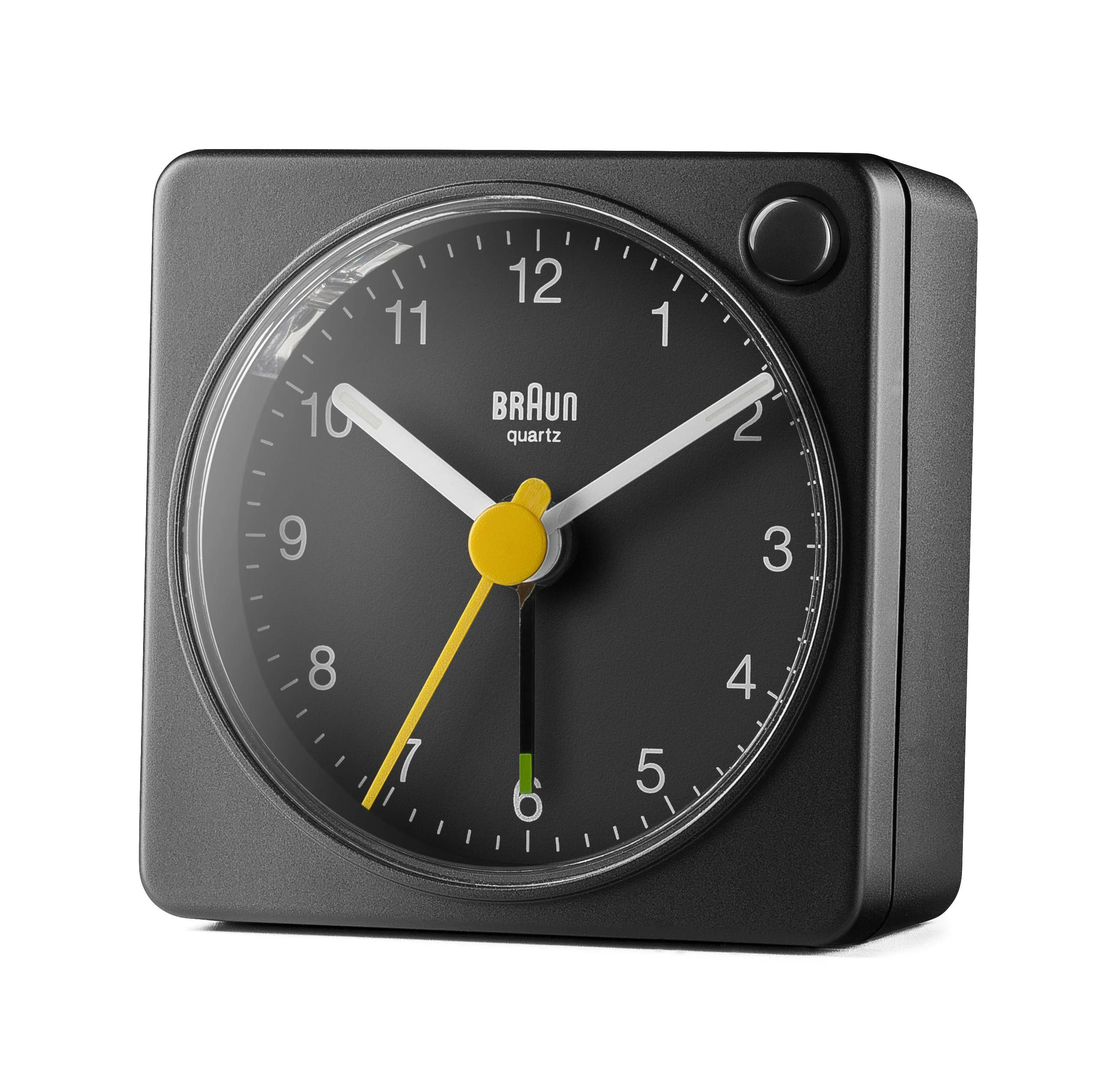 Braun Classic Travel Analogue Alarm Clock – Black/Black - Image 4