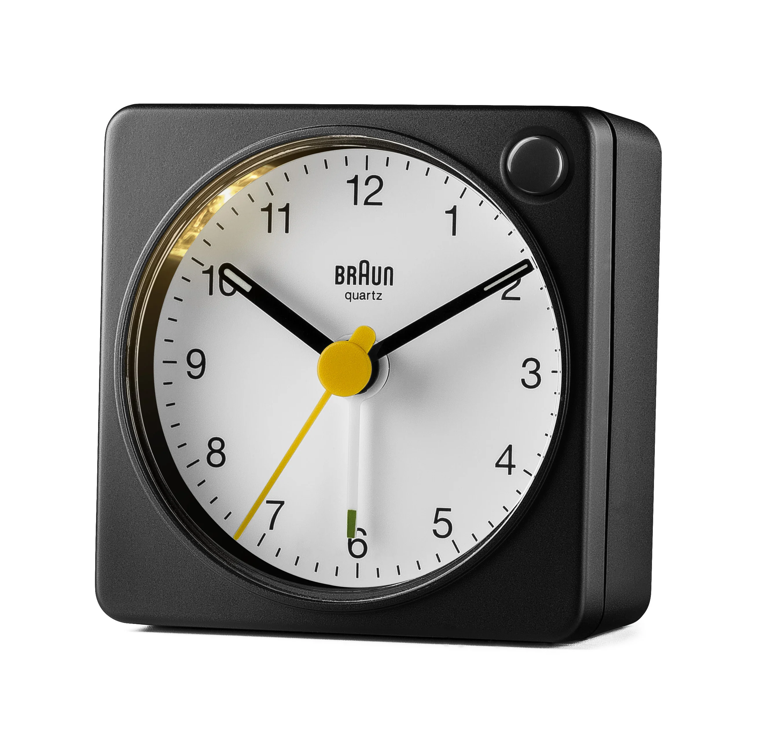 Braun Classic Travel Analogue Alarm Clock – Black/White - Image 3