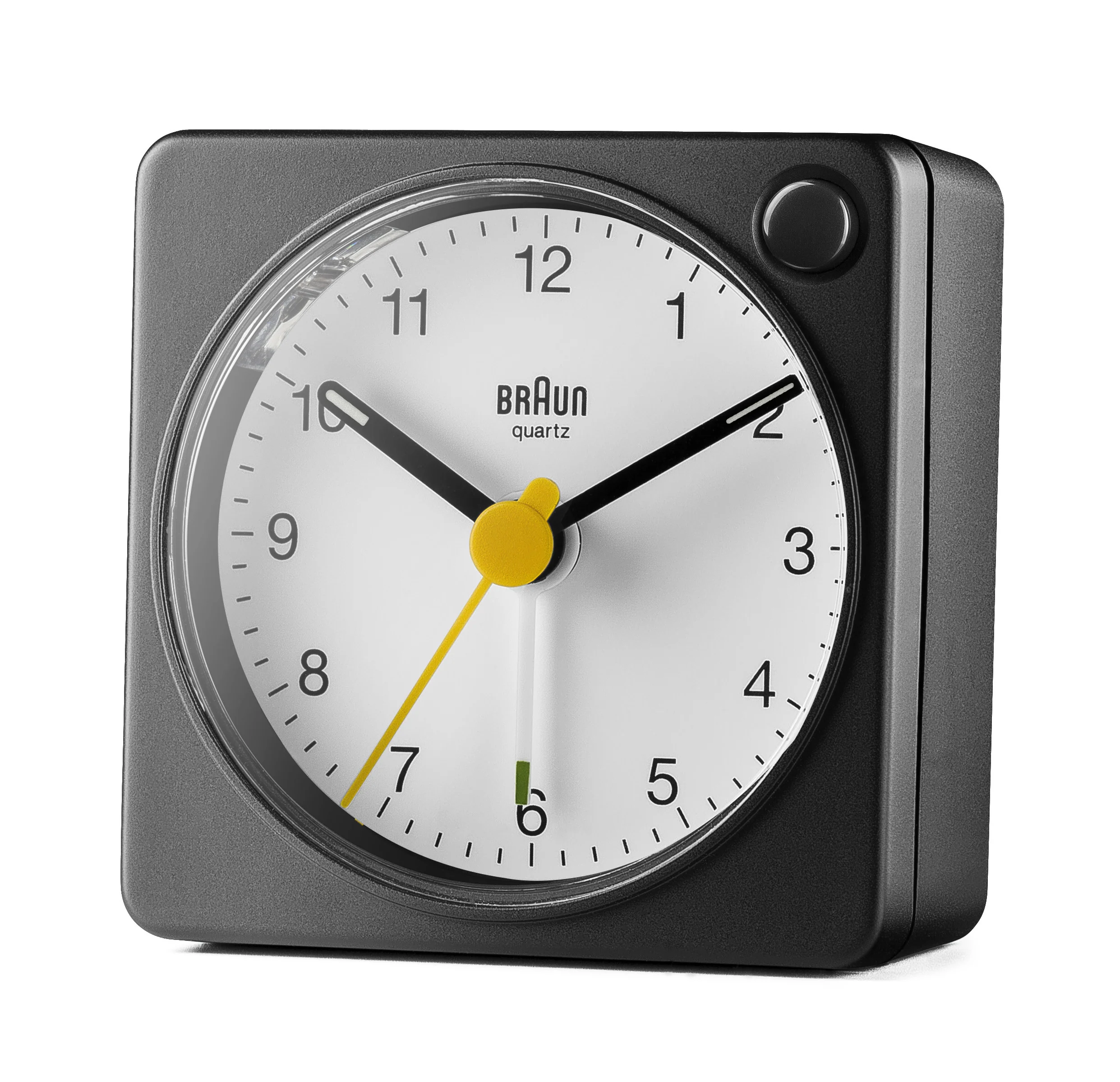 Braun Classic Travel Analogue Alarm Clock – Black/White - Image 4
