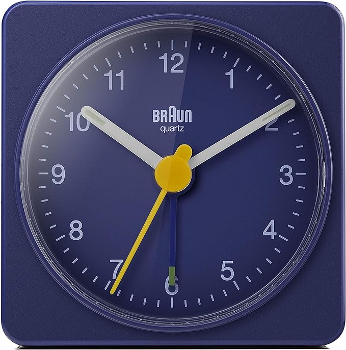 Braun Classic Travel Analogue Alarm Clock β Blue - Image 2