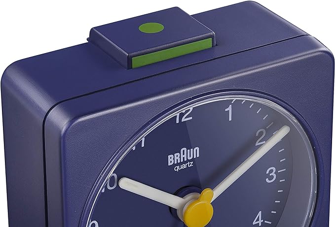 Braun Classic Travel Analogue Alarm Clock β Blue - Image 3