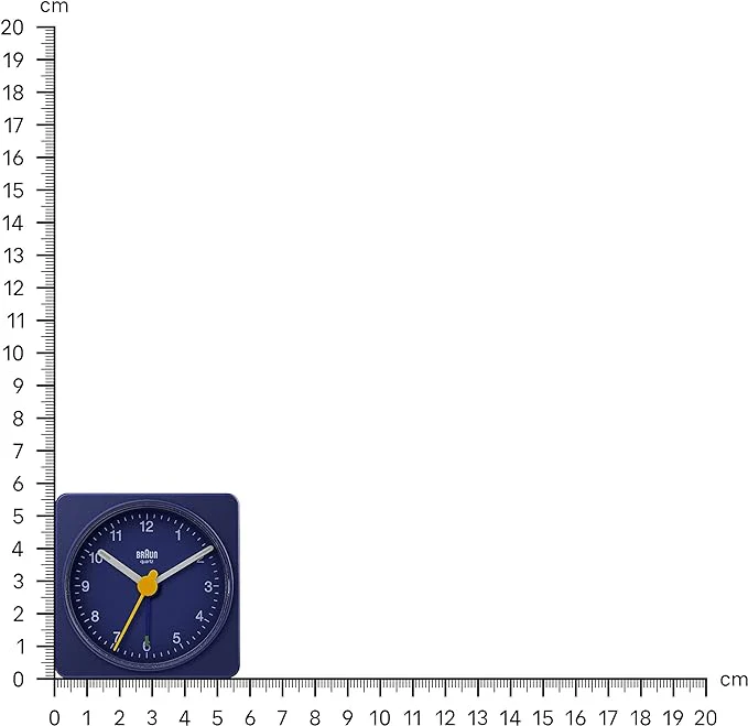 Braun Classic Travel Analogue Alarm Clock β Blue - Image 5
