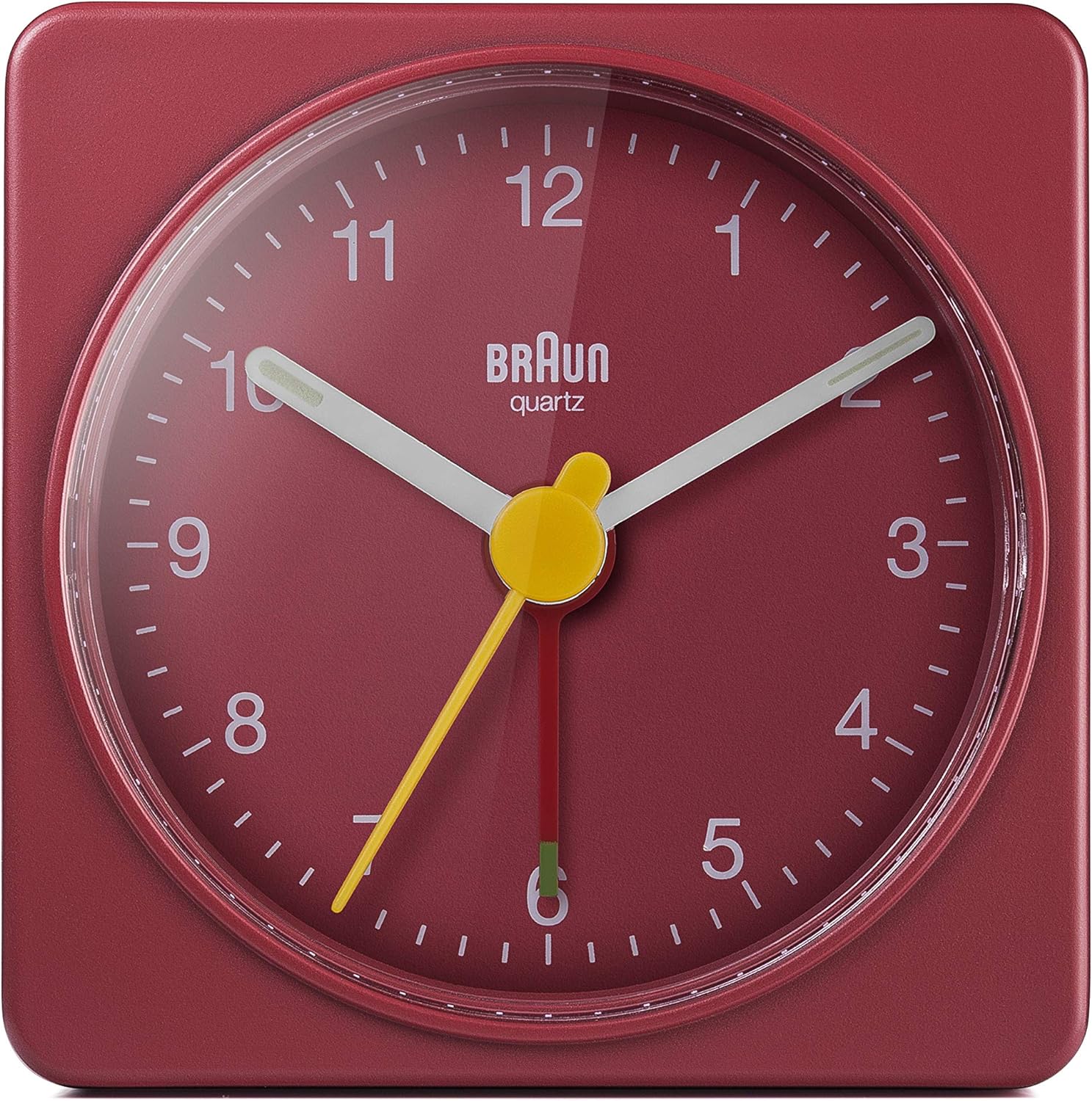 Braun Classic Travel Analogue Alarm Clock β Red - Image 2