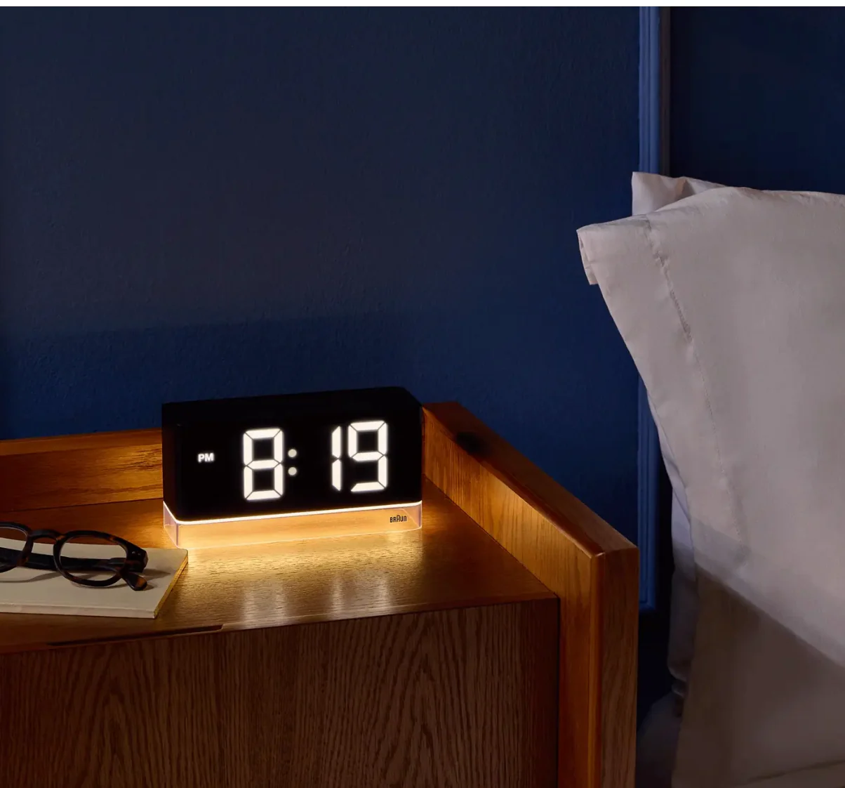 Braun Digital Alarm Clock with Extra Large LED Display – Black - Image 5