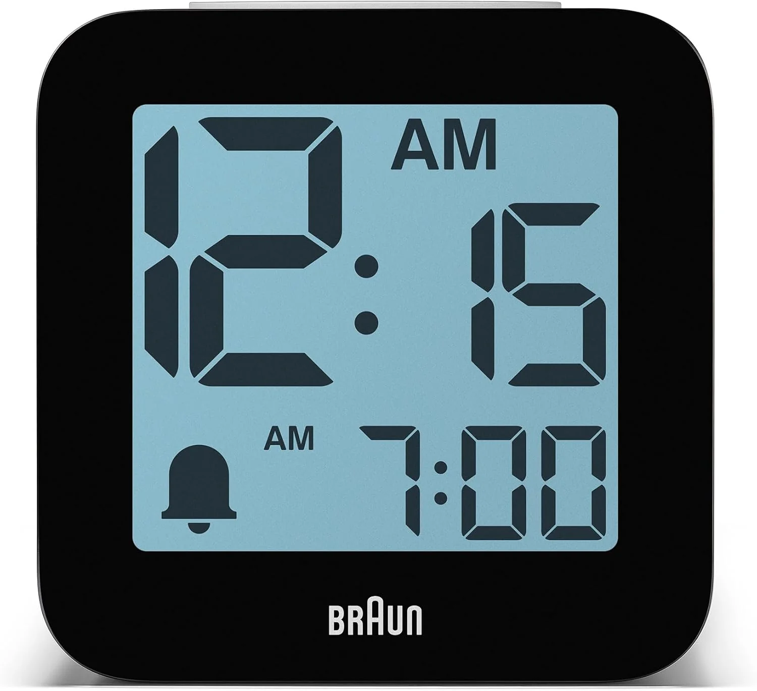 Braun Digital Alarm Clock with Voice Output – White - Image 5