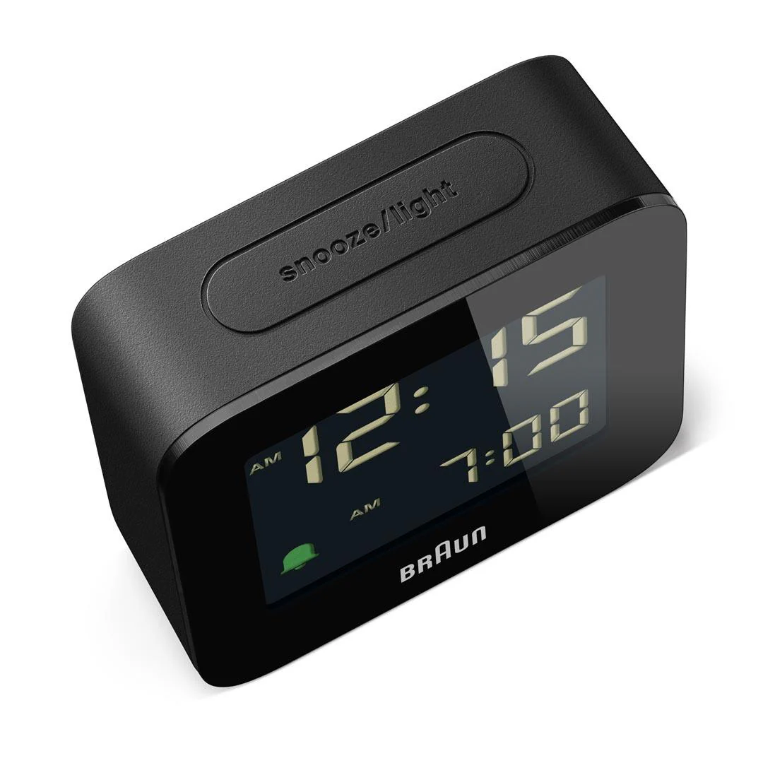 Braun Digital Travel Alarm Clock – Black - Image 5