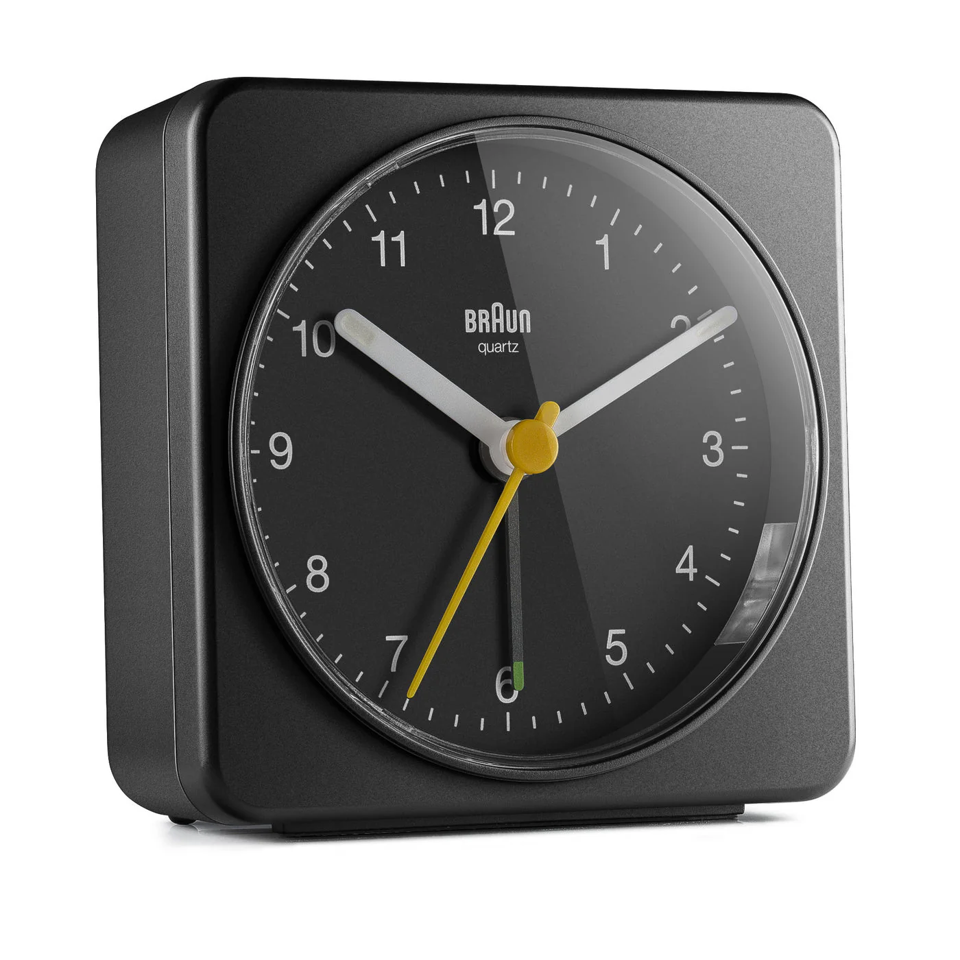 Braun Large Travel Analogue Alarm Clock – Black/Black - Image 2