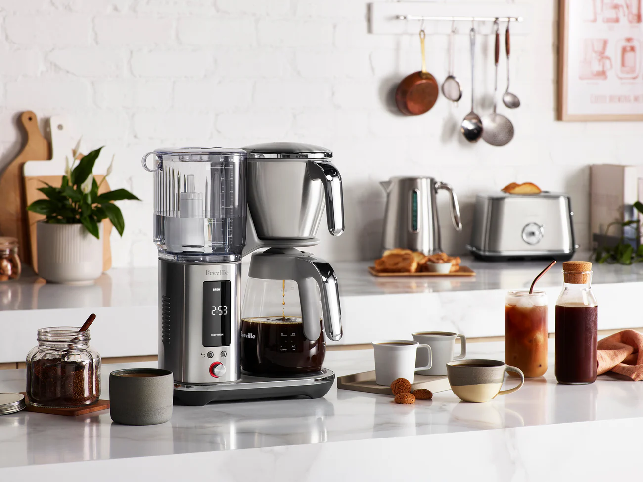 Breville The Luxe Brewer Glass Coffee Machine – Brushed Stainless Steel – 12 cup - Image 7