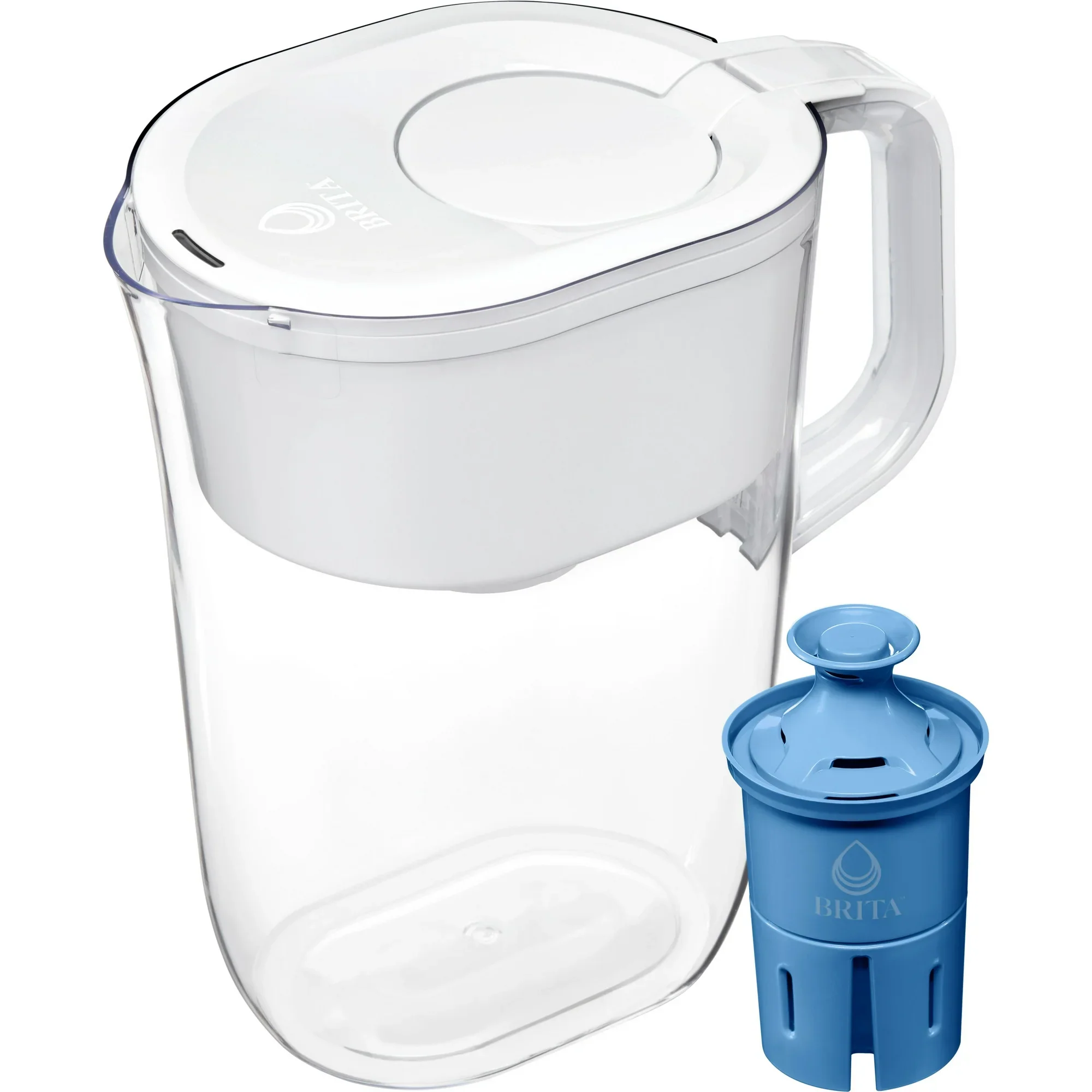 Brita 10 Cup Water Filter Pitcher + 1 Filter – White - Image 3