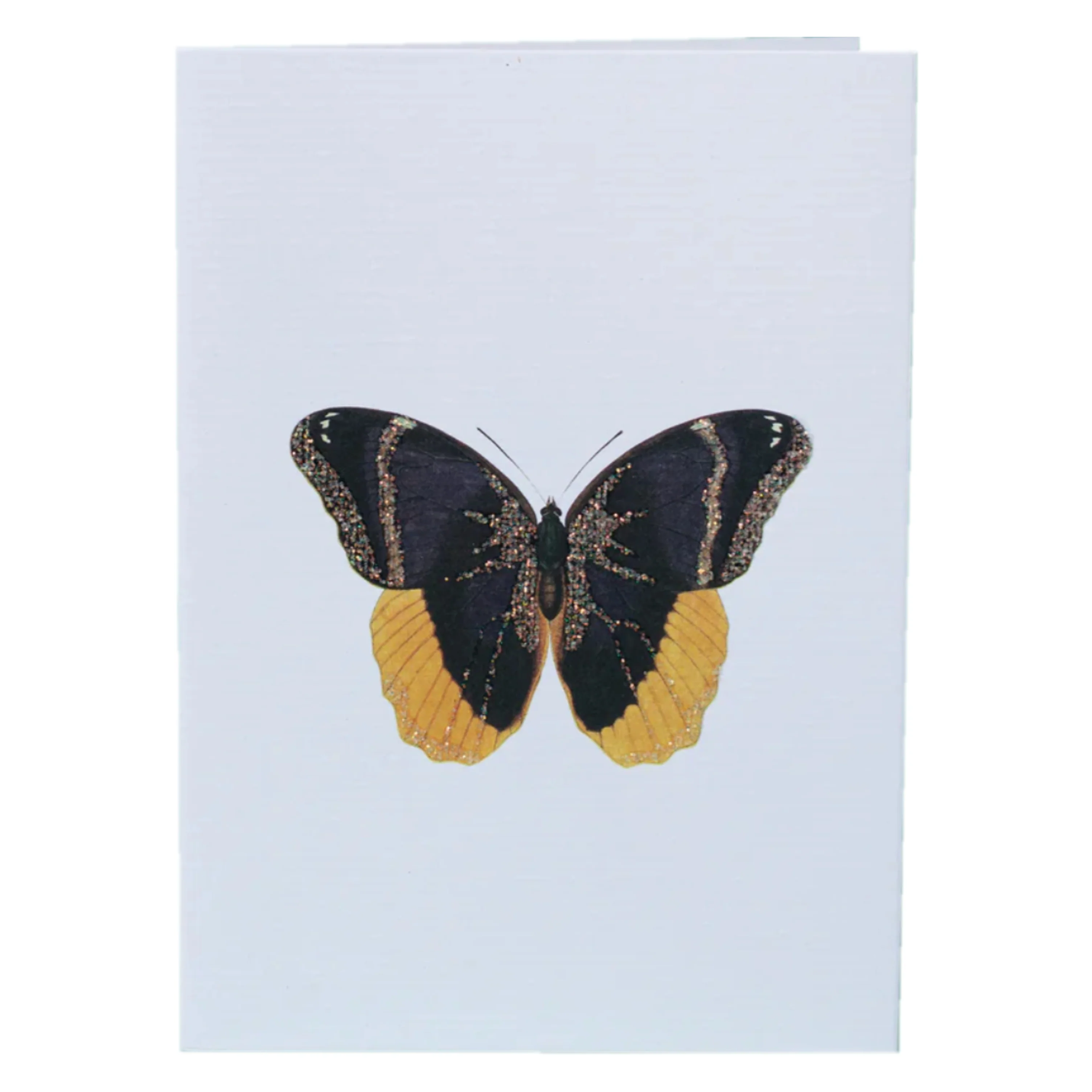 Butterfly Glitter Greeting Card – 3.5" x 5"