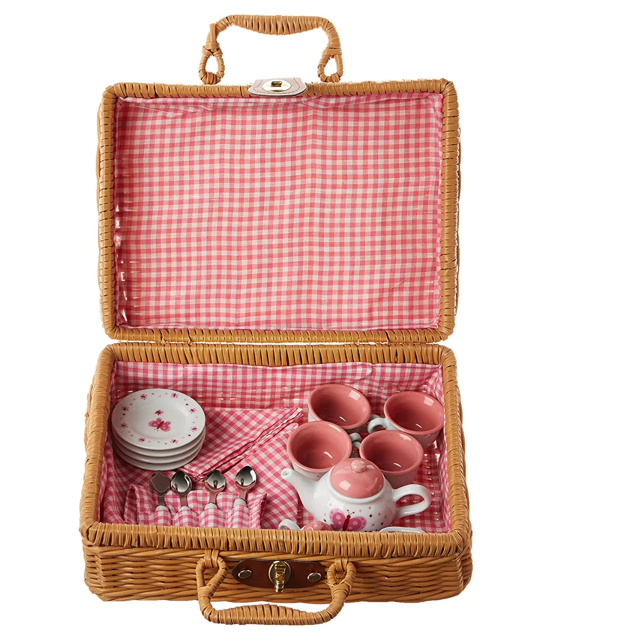 Butterfly Tea Set Basket For Kids - Image 5