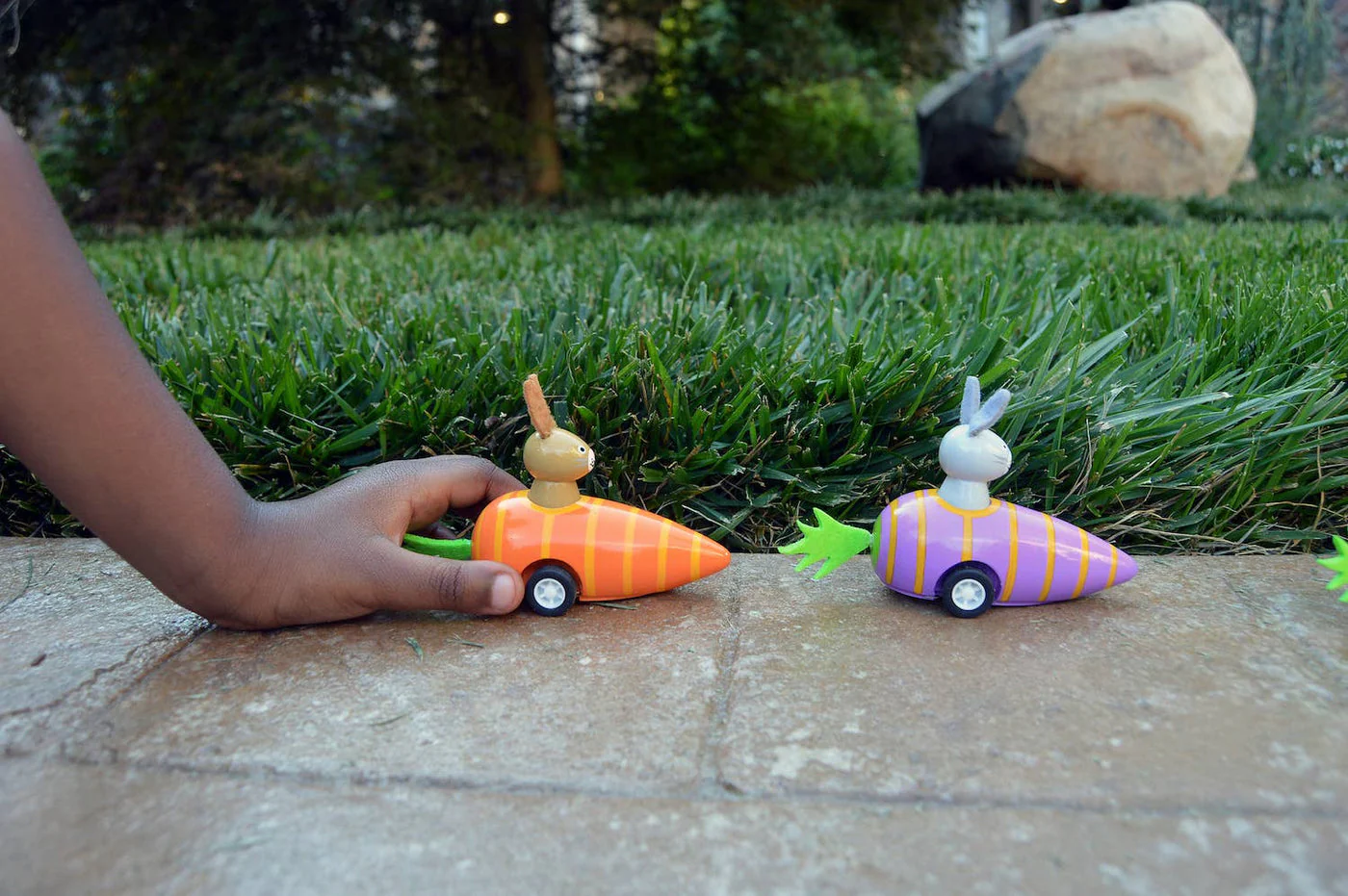 Carrot Bunnies - Pull Back Racers – Assorted Colors – Each Sold Separately - Image 6