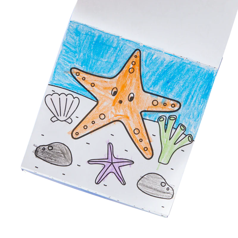 Carry Along Coloring Book Set – Sea Life - Image 4