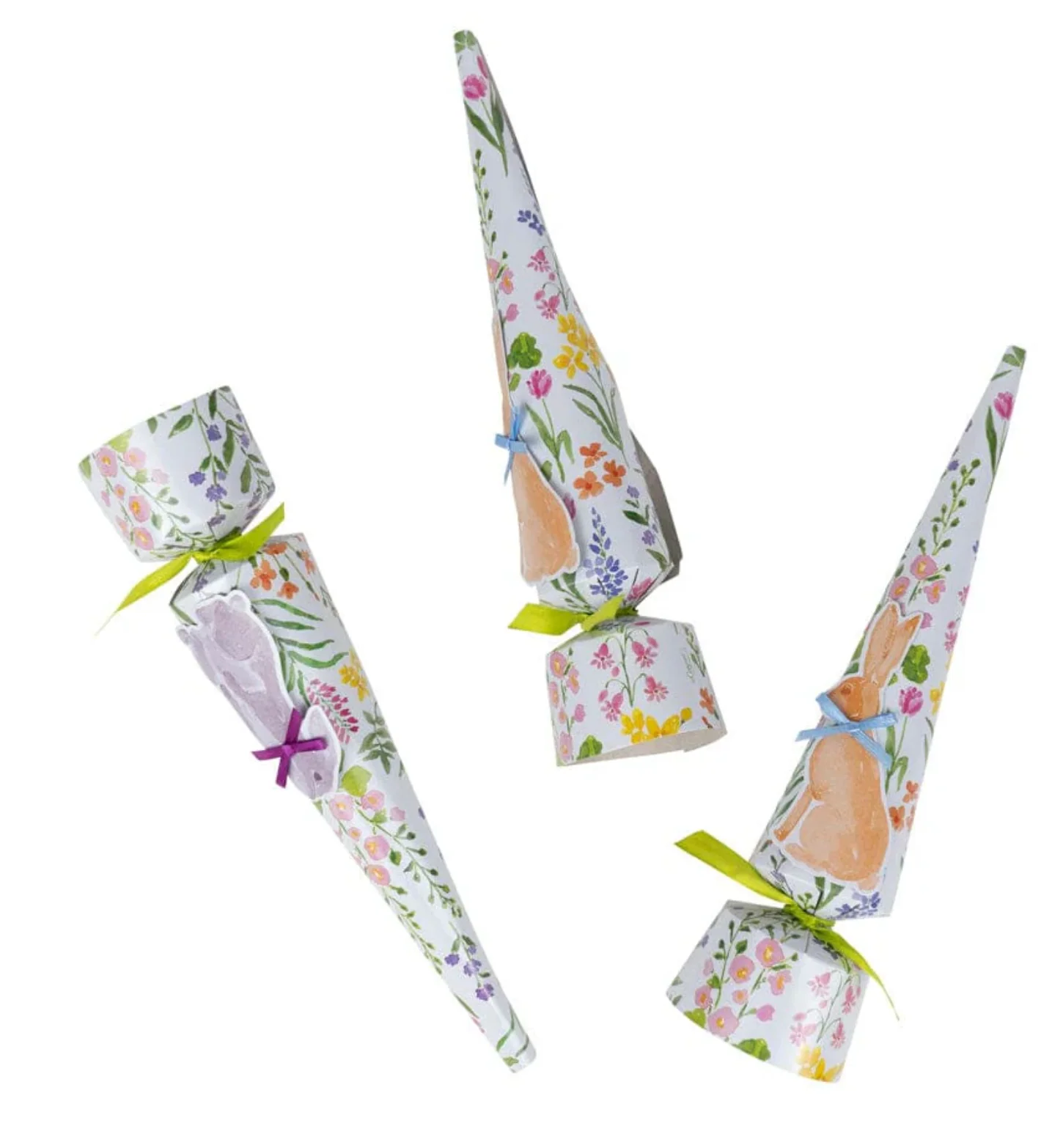 Caspari Bunny Field Easter Celebration Crackers β 8 Pack - Image 3