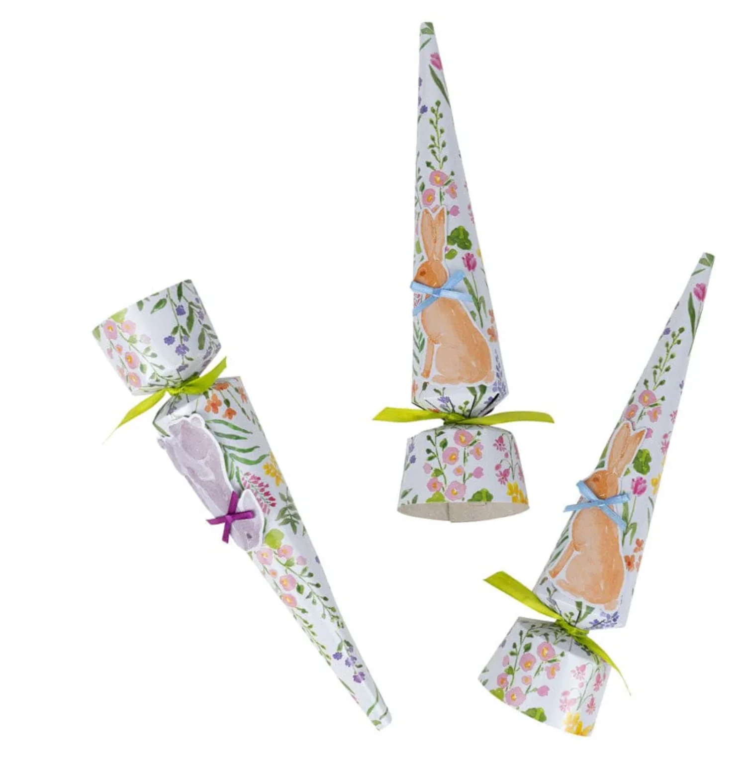 Caspari Bunny Field Easter Celebration Crackers β 8 Pack - Image 4