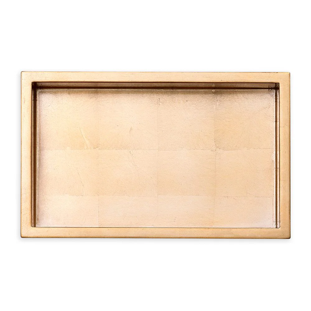 Caspari Lacquer Guest Towel Napkin Holder in Gold - Image 3