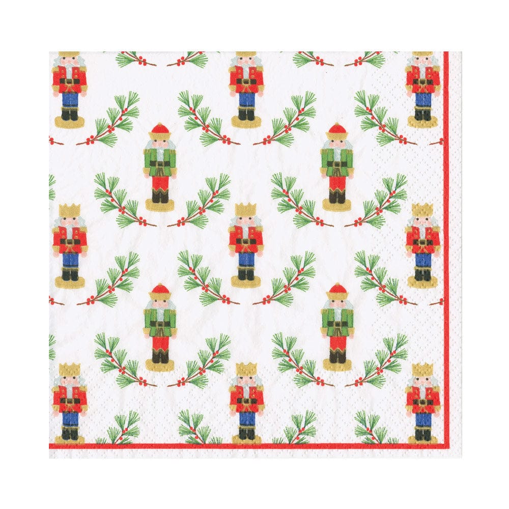Caspari Little Nutcracker Luncheon Napkins - 20pk