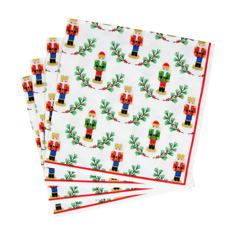 Caspari Little Nutcracker Luncheon Napkins - 20pk - Image 2