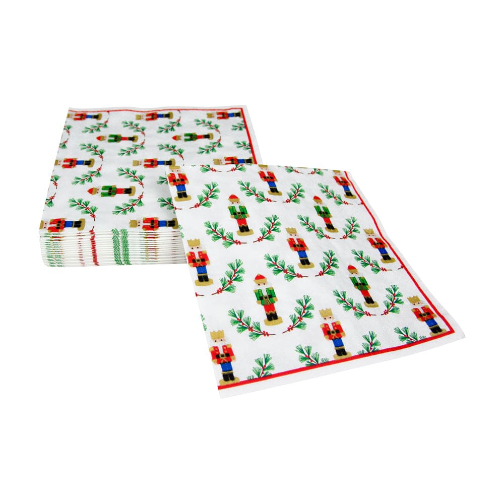 Caspari Little Nutcracker Luncheon Napkins - 20pk - Image 3