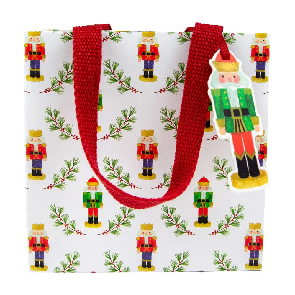Caspari Little Nutcracker Small Gift Bag - Image 2