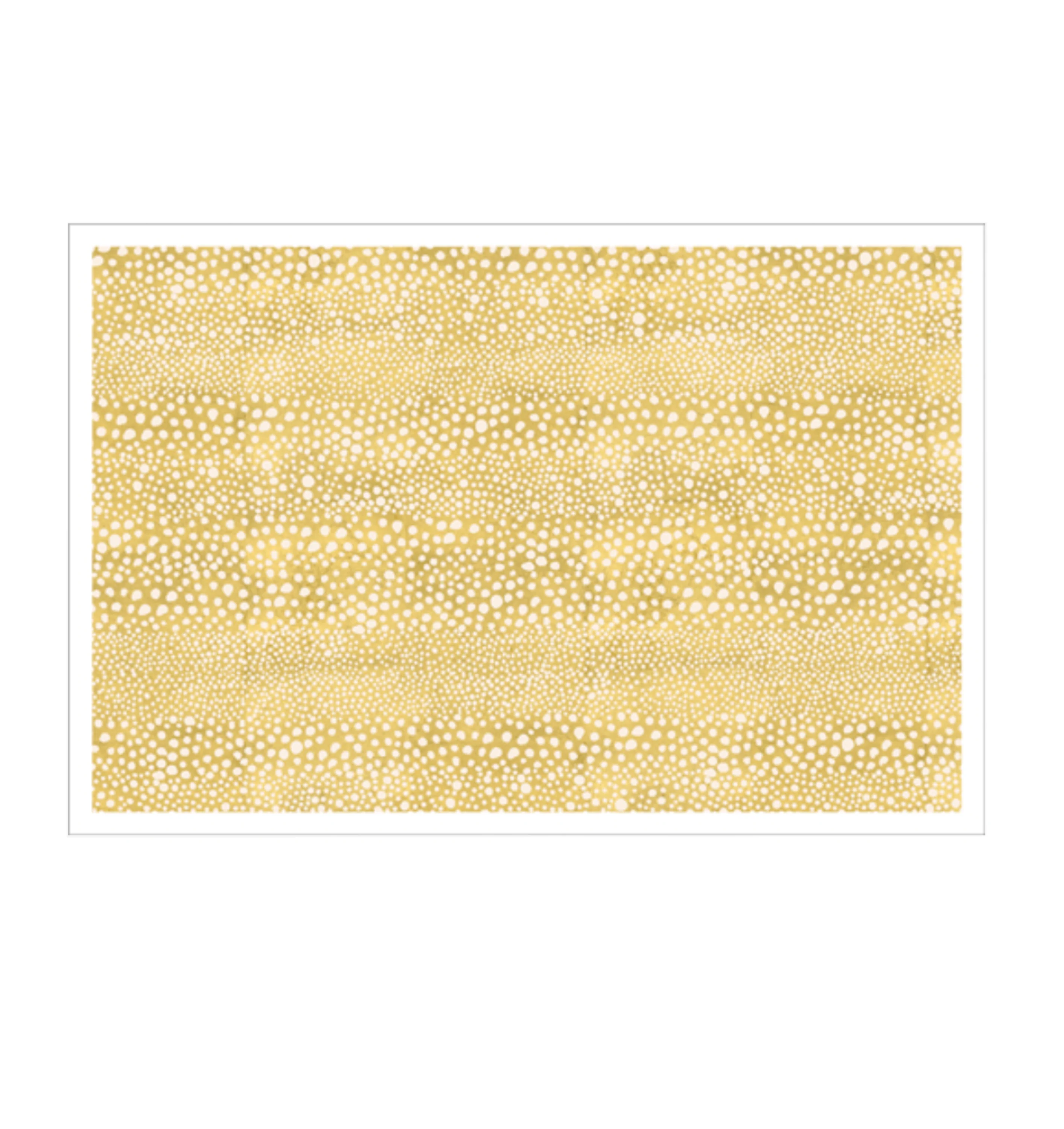 Caspari Pebble Gold Lacquer Vanity Tray - 13.45 x 9
