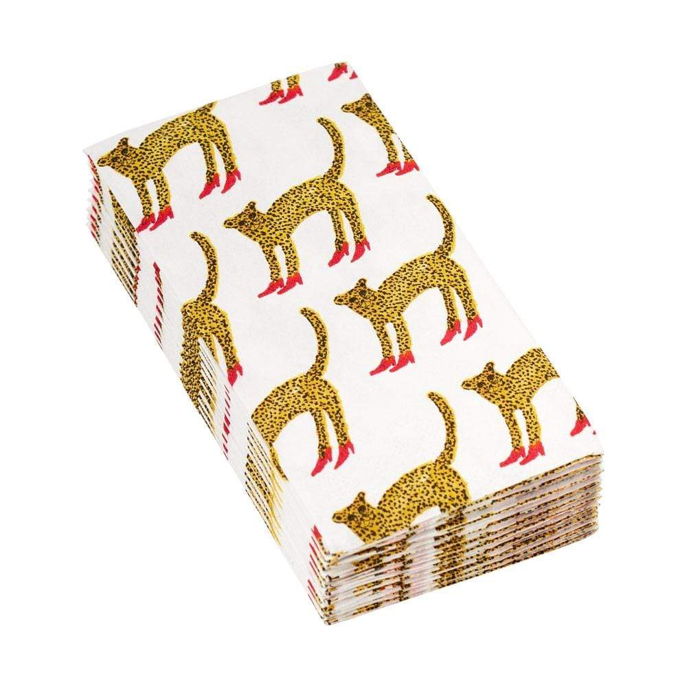 Caspari Ruby Slippers Facial Tissue Hankies – 10 Pack - Image 2