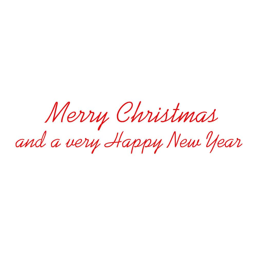 Caspari Santa Carrying Tree Classic Boxed Christmas Cards – 15 Cards/Envelopes - Image 2