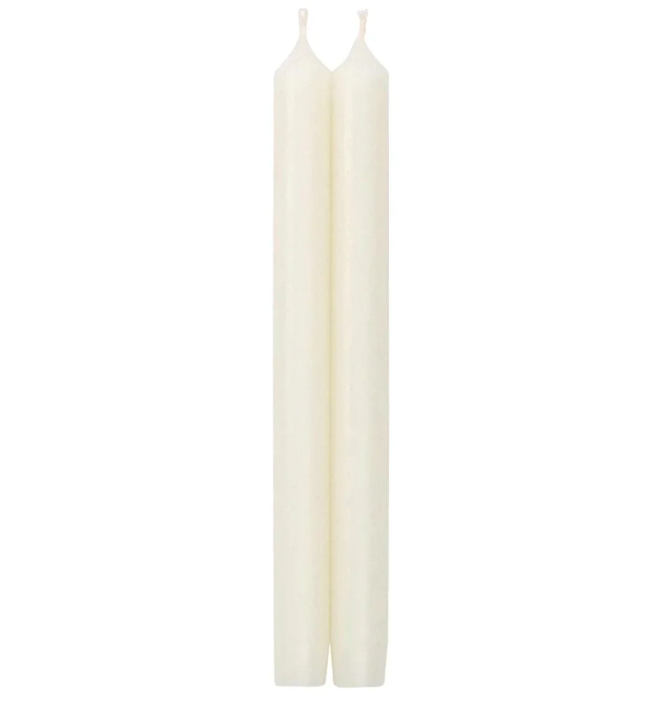 Caspari Tapered Candles in White – 12inch – 2pk