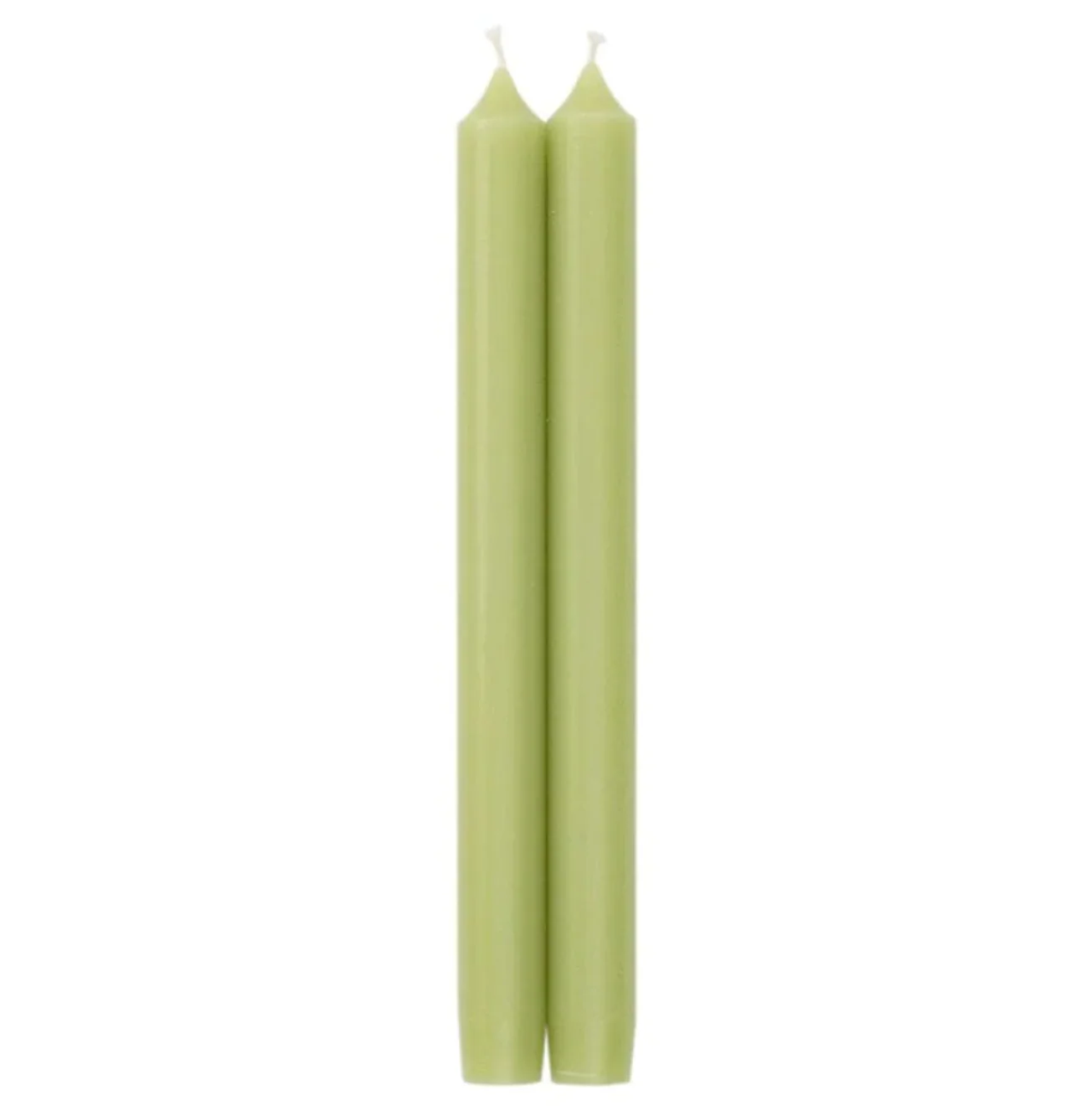 Caspari Tapered Candles β Moss Green β 10inch β 2pk