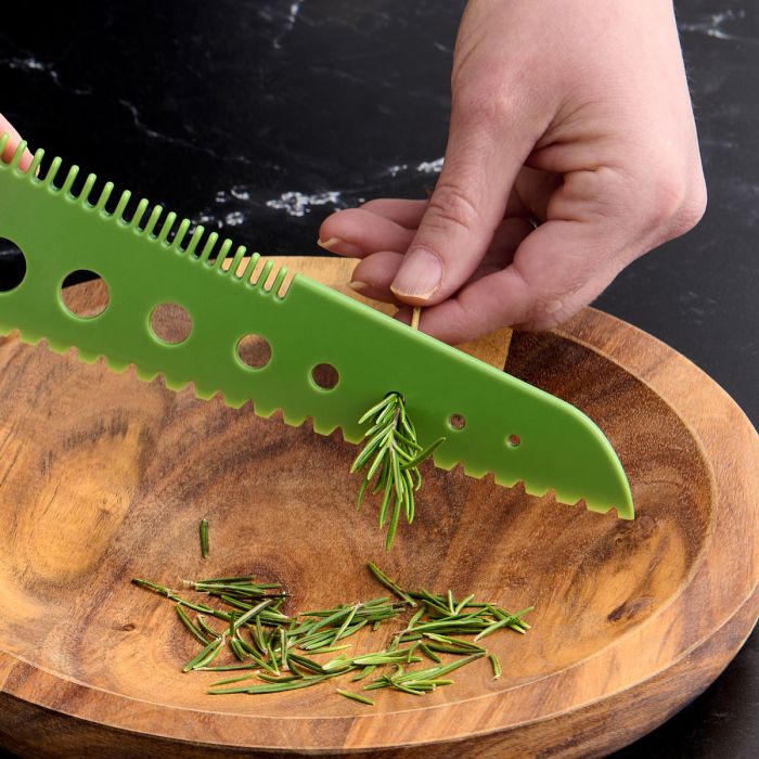 Cat Cora Lettuce Knife With Herb Stripper – 12" - Image 3
