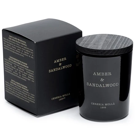 Cereria Molla - Amber & Sandalwood Votive Mini Candle β 2.5oz.