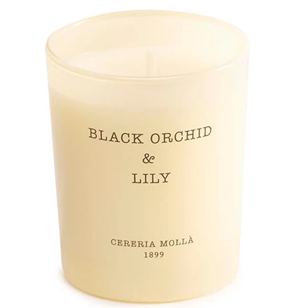 Cereria Molla - Black Orchid & Lily Votive Mini Candle - 2.5oz. - Image 2