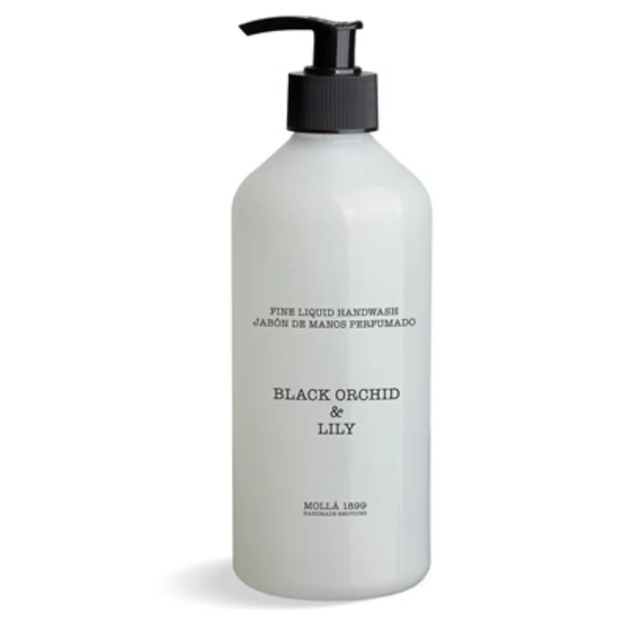 Cereria Molla Body & Hand Wash – Black Orchid & Lily – 16.9oz
