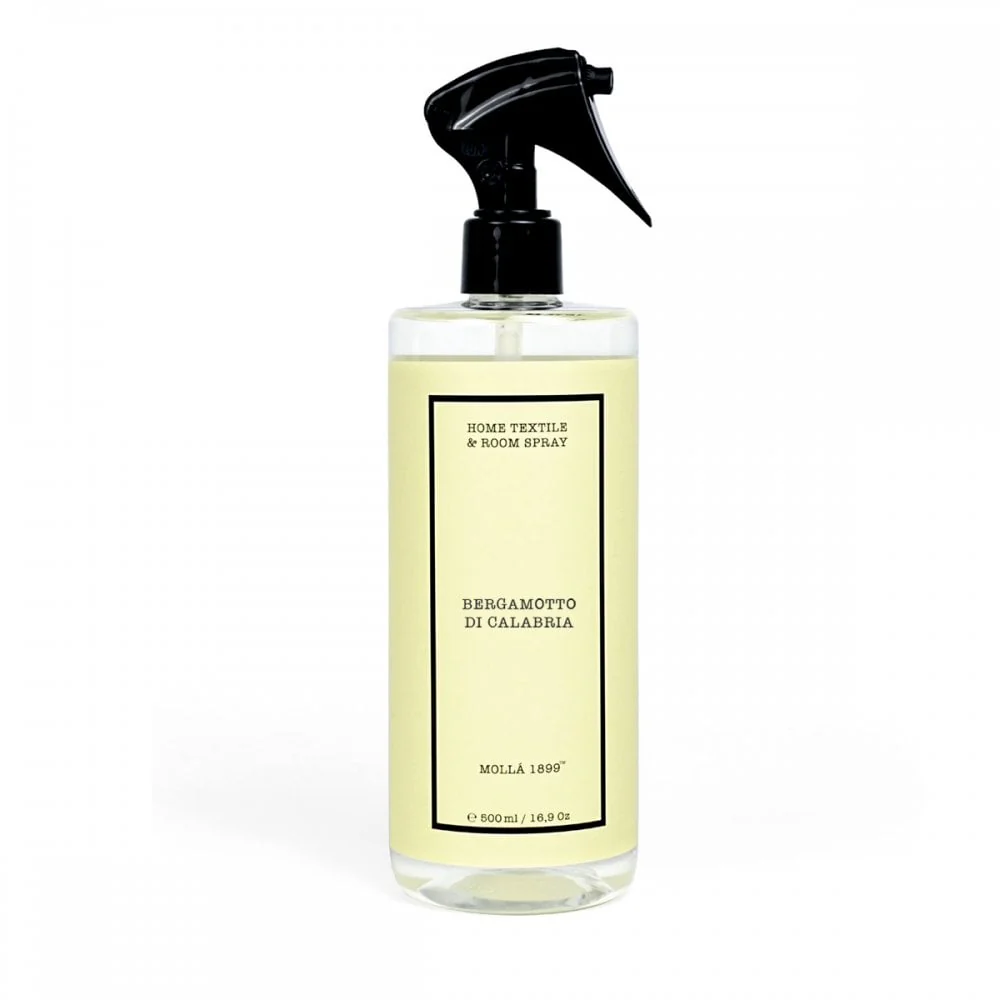 Cereria Molla Premium Home and Textile Spray – 16.9oz – Bergamotto Di Calabria