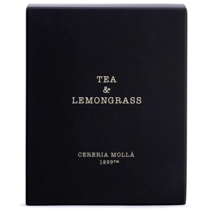 Cereria Molla - Tea & Lemongrass Candle – 8oz. - Image 3
