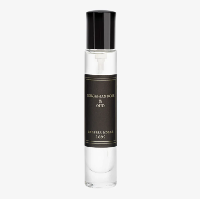 Cereria Molla Travel Size Room Mist & Body Spray – .5oz – Bulgarian Rose & Oud - Image 2
