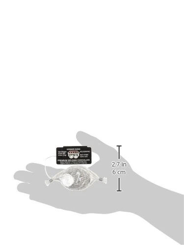Chanukah Gelt - Kosher Parve Nut Free Dark Chocolate Coins – One Mesh Bag With 5 Coins - Image 4
