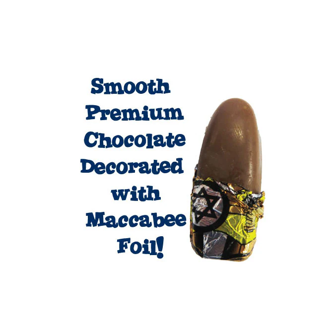 Chanukah Milk Chocolate Maccabees – Pack of 8 - Image 2