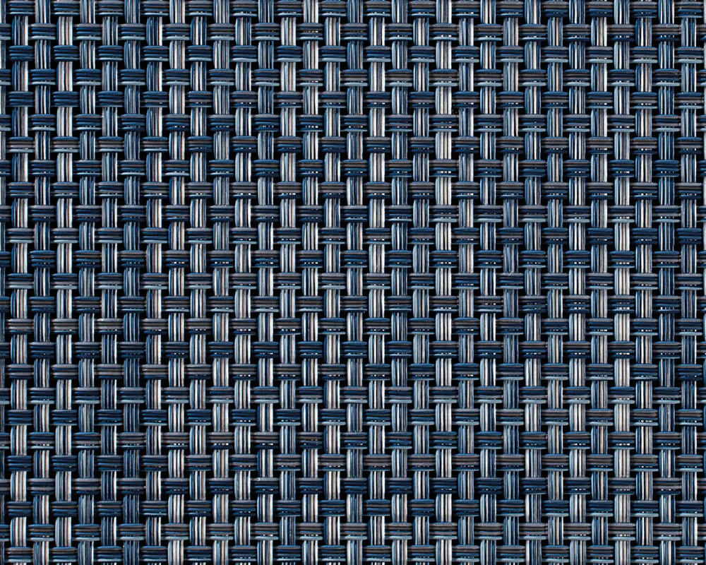 Chilewich Basketweave Placemat – Denim - Image 2