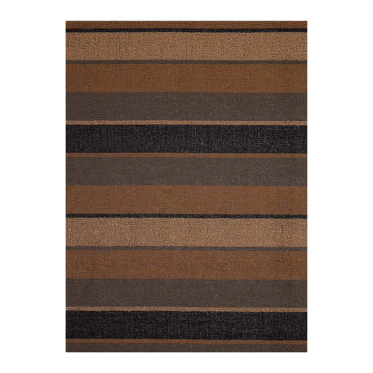 Chilewich Bolt Stripe Shag Floor Mat – Honey – 24" x 36"