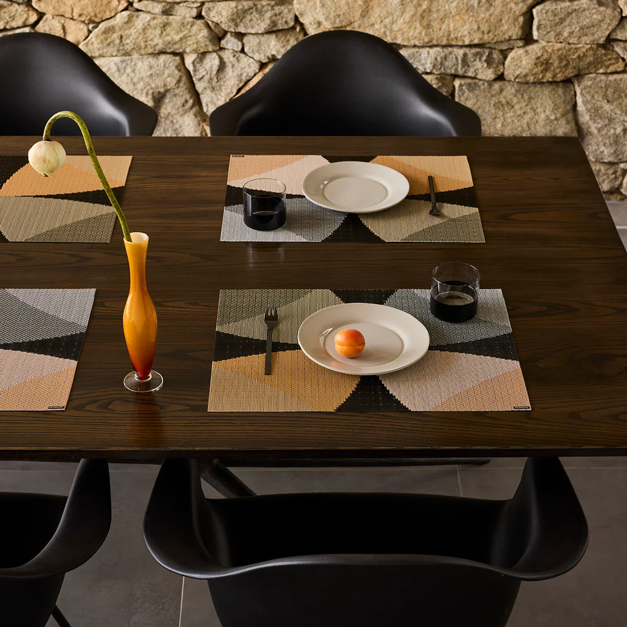 Chilewich Canopy Placemat – Honey - Image 4