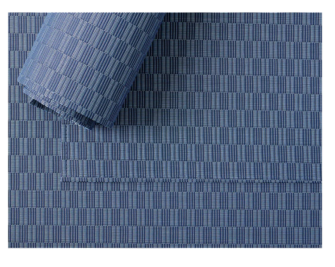 Chilewich Chord Rectangle Place Mat – Ocean - Image 2