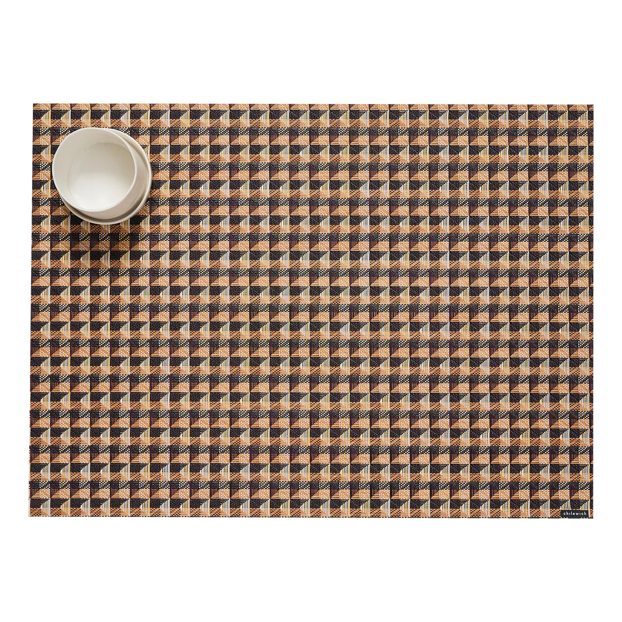 Chilewich Crane Rectangle Placemat – Honey