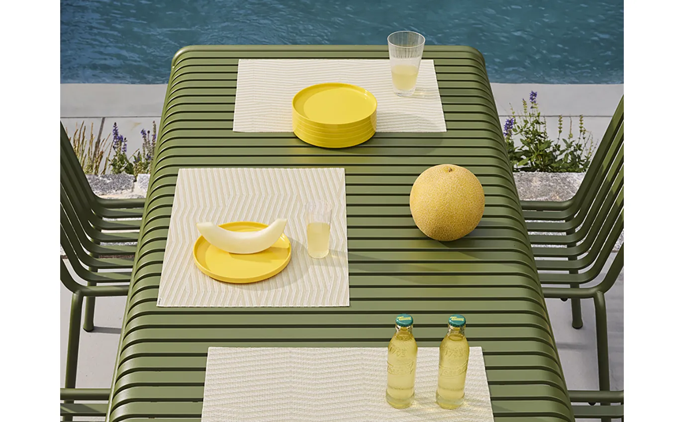 Chilewich Dune Rectangle Placemat – Canvas - Image 4