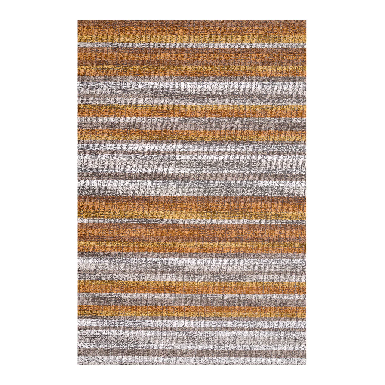 Chilewich Horizon Stripe Shag Door Mat β Desert β 18" x 28"