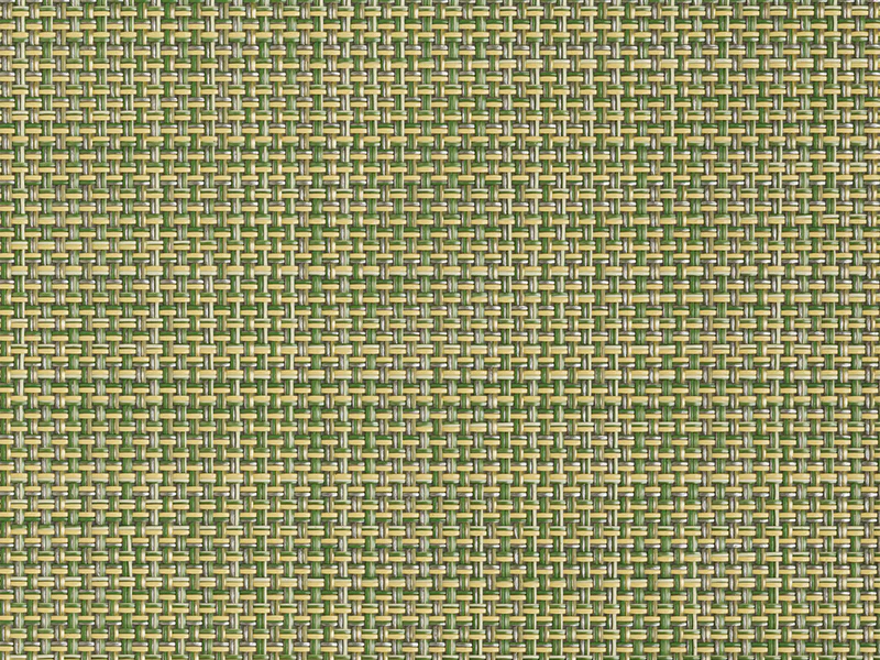 Chilewich Mini Basketweave Oval Placemat – Dill - Image 2