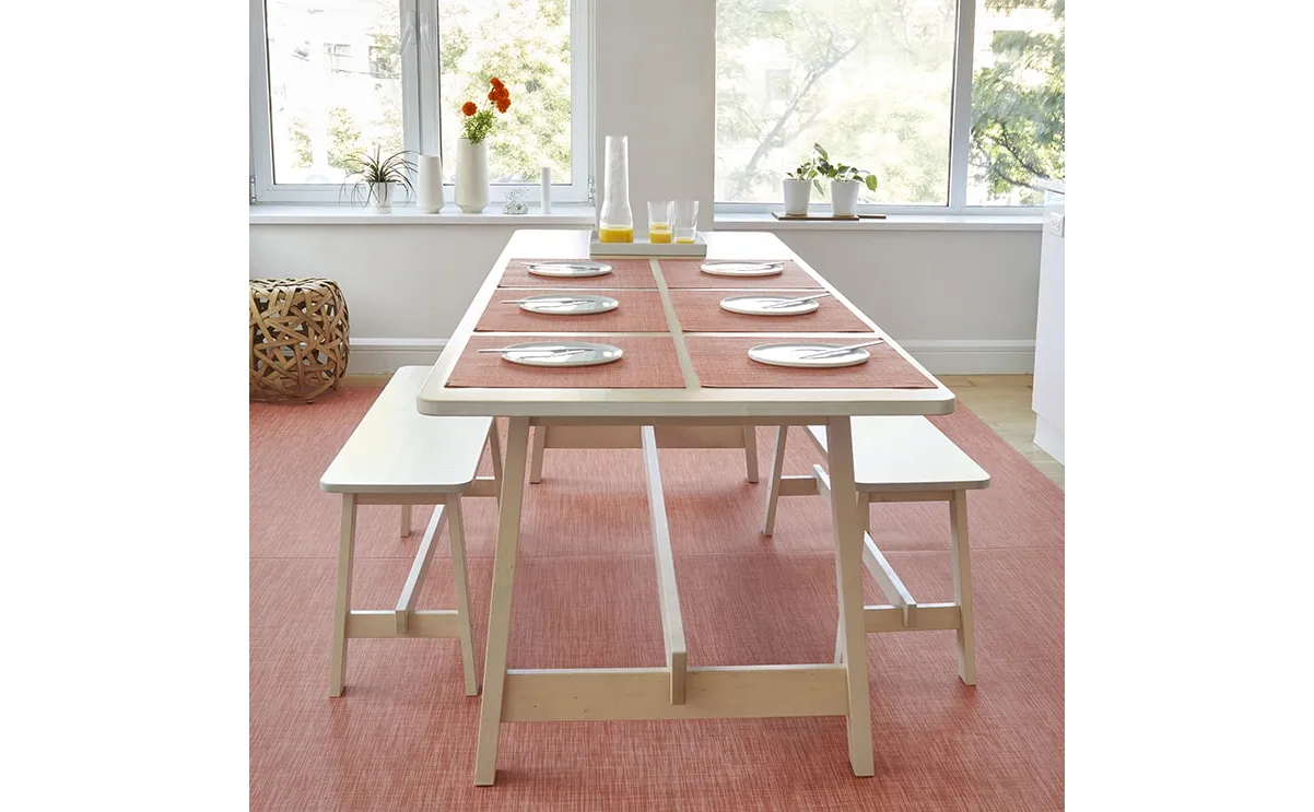 Chilewich Mini Basketweave Placemat – Clay - Image 3