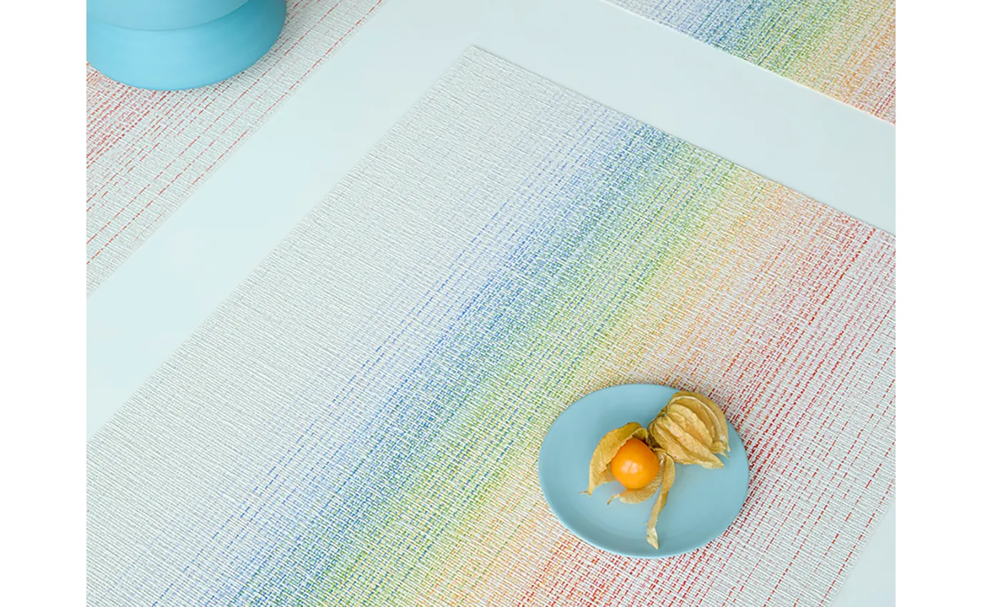 Chilewich Ombre Placemat – Rainbow - Image 2
